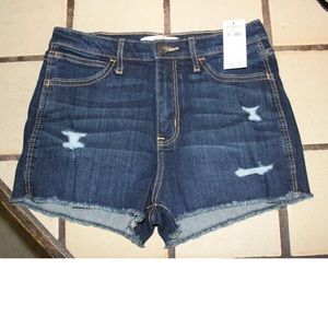 New ! Abercrombie jean shorts high rise! Size 2